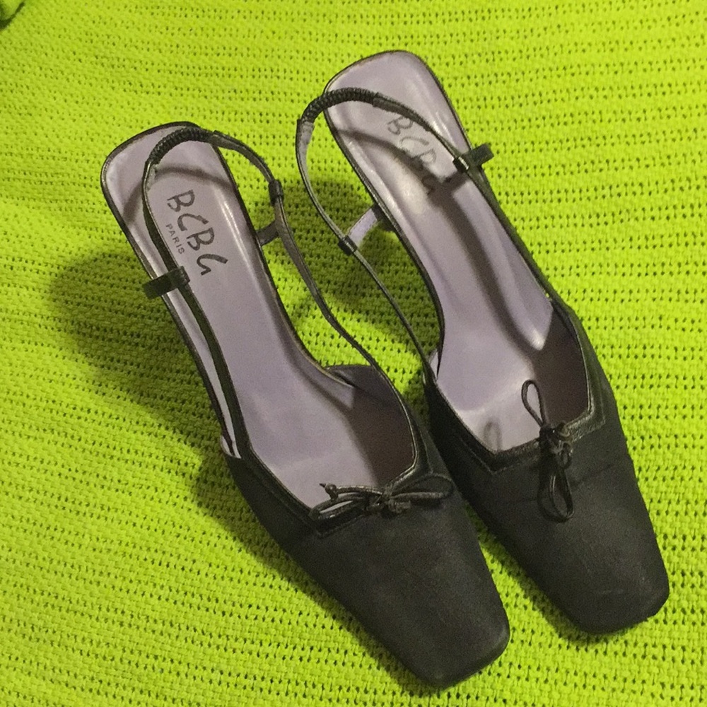 BCBG SLING BACK HEELS
